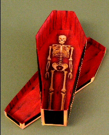Необычные коробочки-гробики paper model