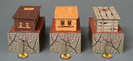 Вампиры с подъёмным механизмом paper model