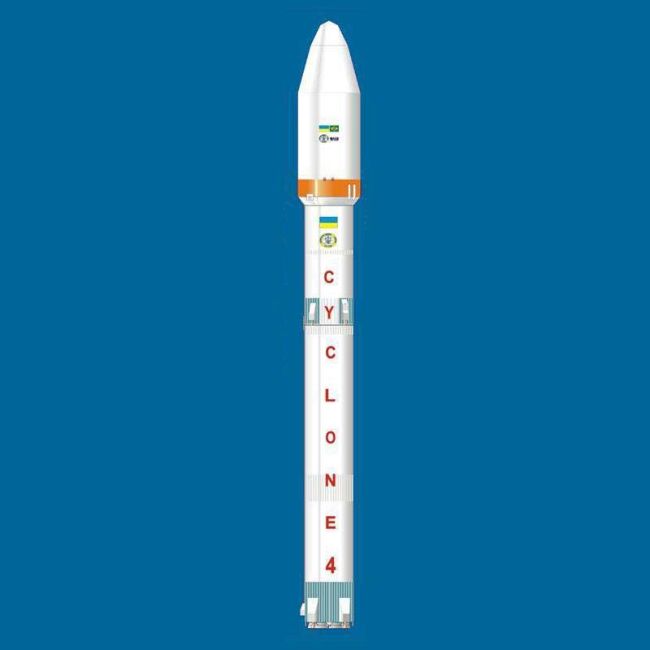 Ракета-носитель Циклон-4 paper model