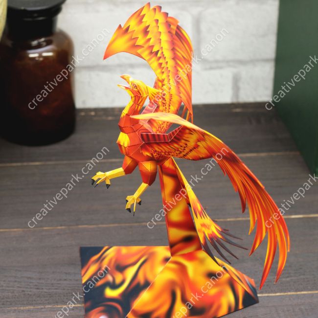 Феникс paper model