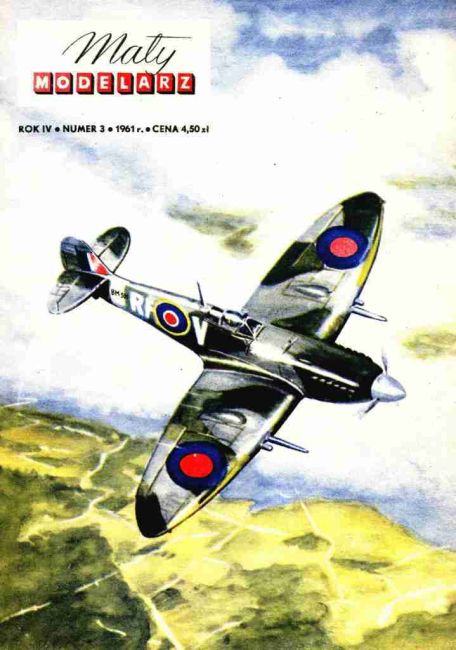 Maly Modelarz - 3/1961 - Истребитель Spitfire magazine