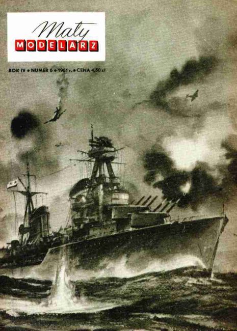Maly Modelarz - 6/1961 - Крейсер Киров magazine
