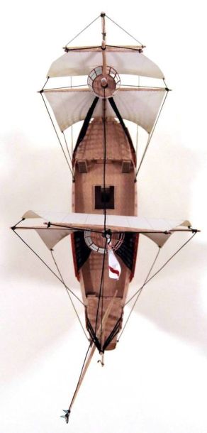 Галеон Сан-Сальвадор (1539) paper model