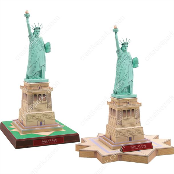 Статуя Свободы, Соединённые Штаты Америки paper model