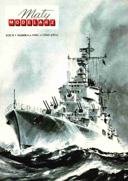 Maly Modelarz - 4/1960 - Крейсер Де Грасс magazine