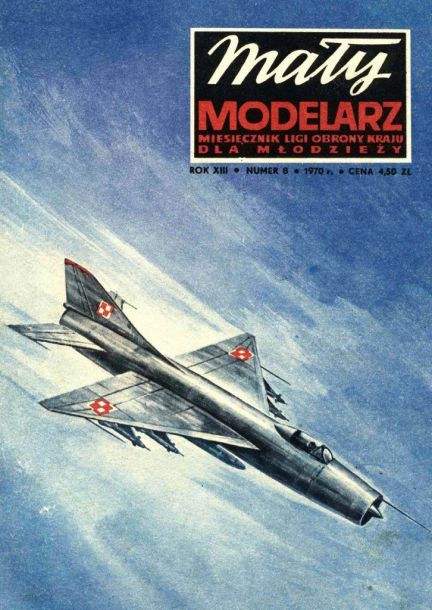 Maly Modelarz - 8/1970 - Истребитель Су-9 magazine