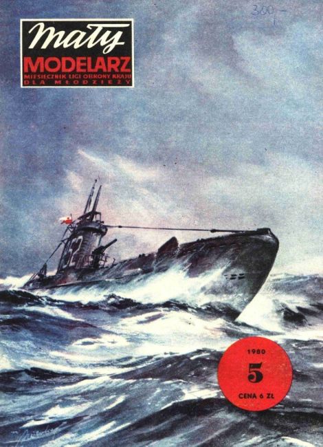 Maly Modelarz - 5/1980 - Подводная лодка ORP Dzik magazine