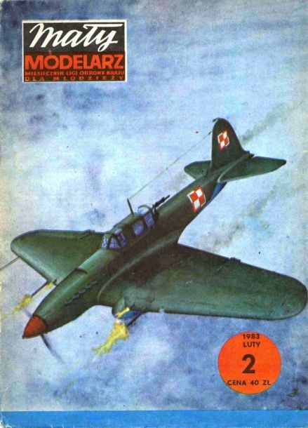 Maly Modelarz - 2/1983 - Штурмовик Ил-2 magazine