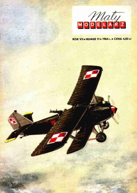 Maly Modelarz - 11/1964 - Бомбардировщик Breguet Br.19 magazine