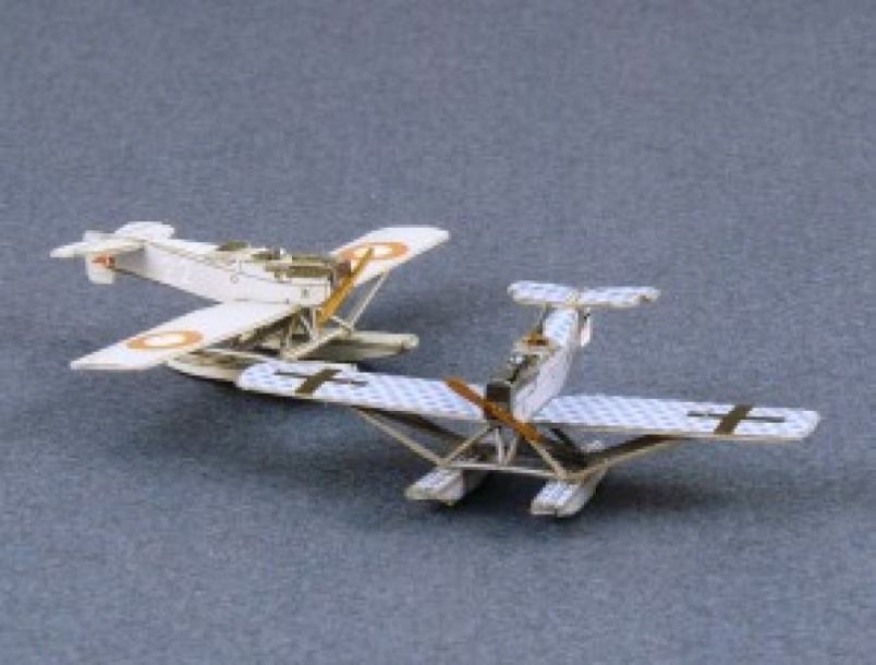 Моноплан W.29 paper model