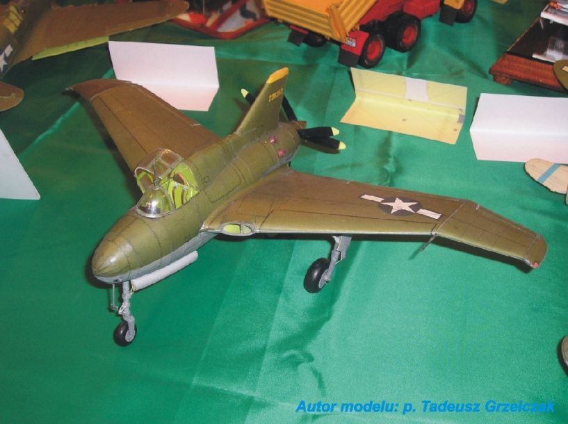 Orlik - 011 - Истребитель-перехватчик Northrop XP-56 Black Bullet magazine