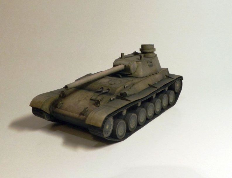 Бронекоробочка - 016 - Танк А-44 magazine