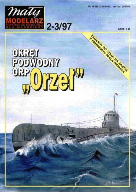 Maly Modelarz - 2-3/1997 - Подводная лодка ORP Orzel magazine
