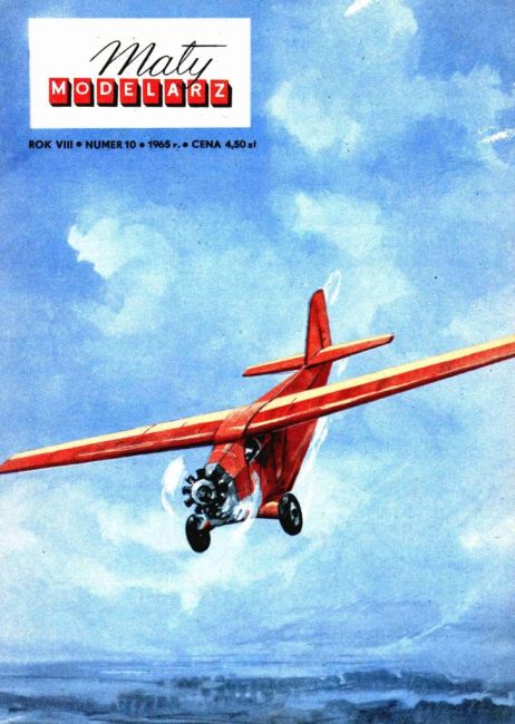 Maly Modelarz - 10/1965 - Спортивный самолет RWD-2 magazine