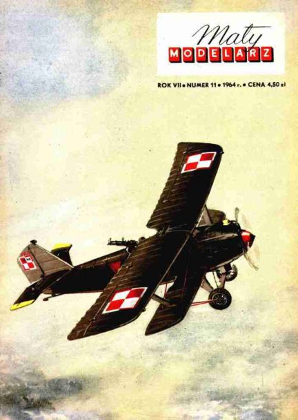Maly Modelarz - 11/1964 - Бомбардировщик Breguet Br.19 magazine