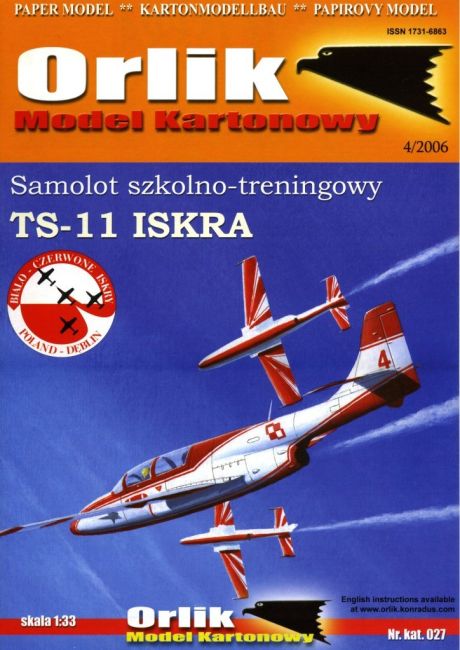 Orlik - 027 - Многоцелевой самолет PZL TS-11 Iskra magazine