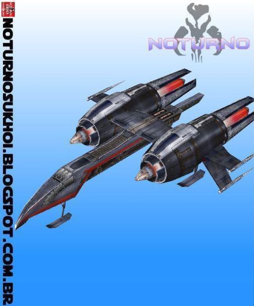 Космический корабль Raven s Claw (Звездные войны) paper model
