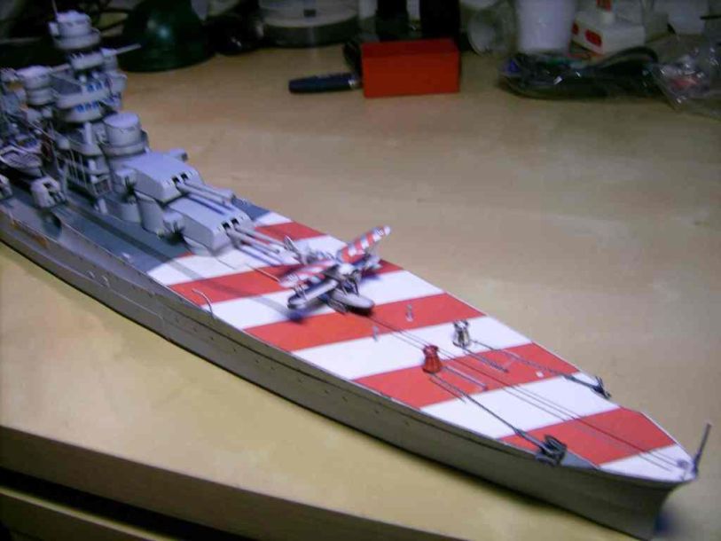 Крейсер Зара / Zara paper model