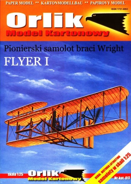 Orlik - 017 - Экспериментальный самолет Wright Flyer magazine
