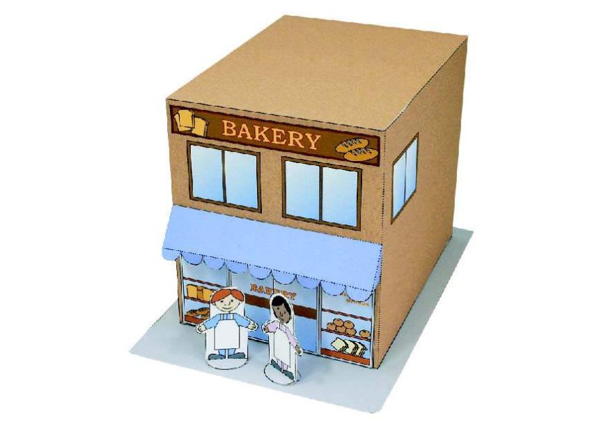 Магазин paper model