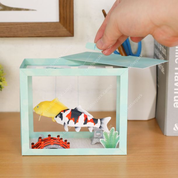 Нисикигои paper model
