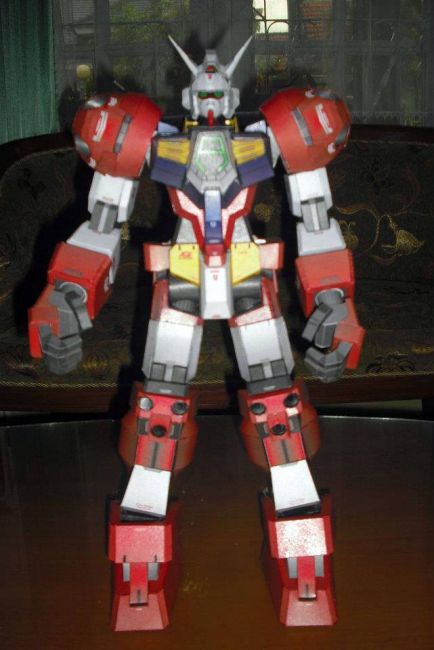Робот AGE-1 Titus Gundam (Gundam) paper model