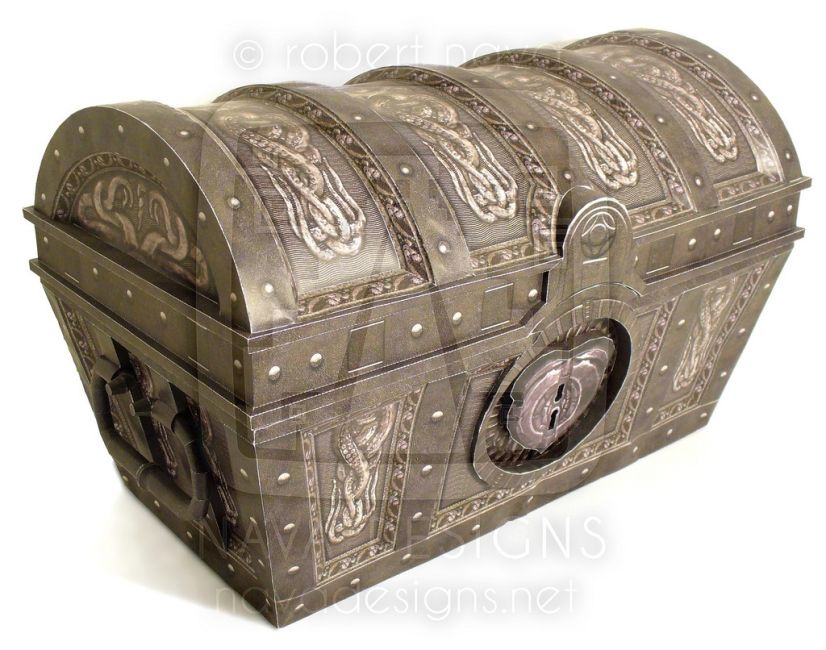 Сундук Дэйви Джонса (Пираты Карибского моря: Сундук мертвеца) paper model