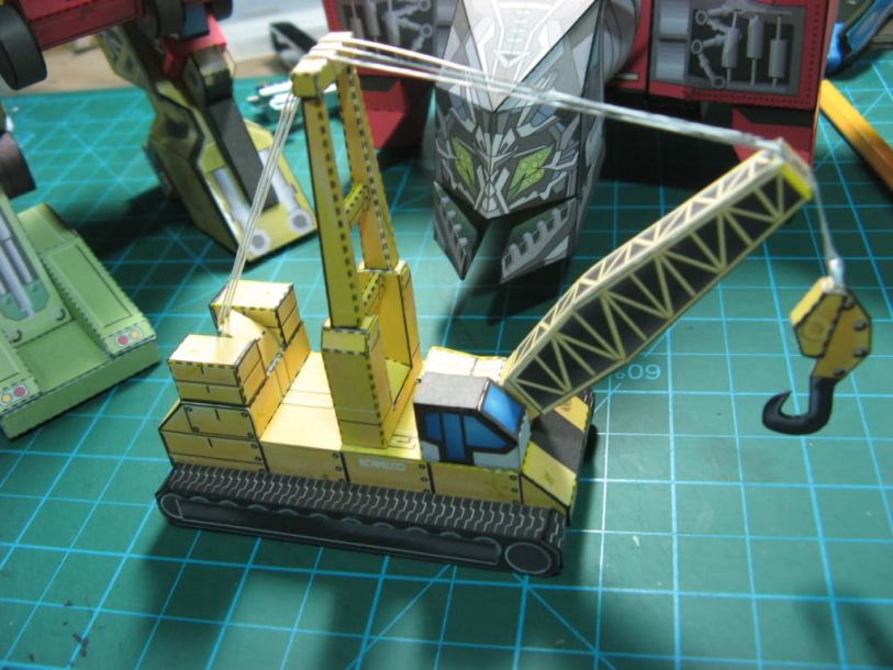 Трансформер Хайтауэр (Трансформеры) [серия, часть 4/7] paper model