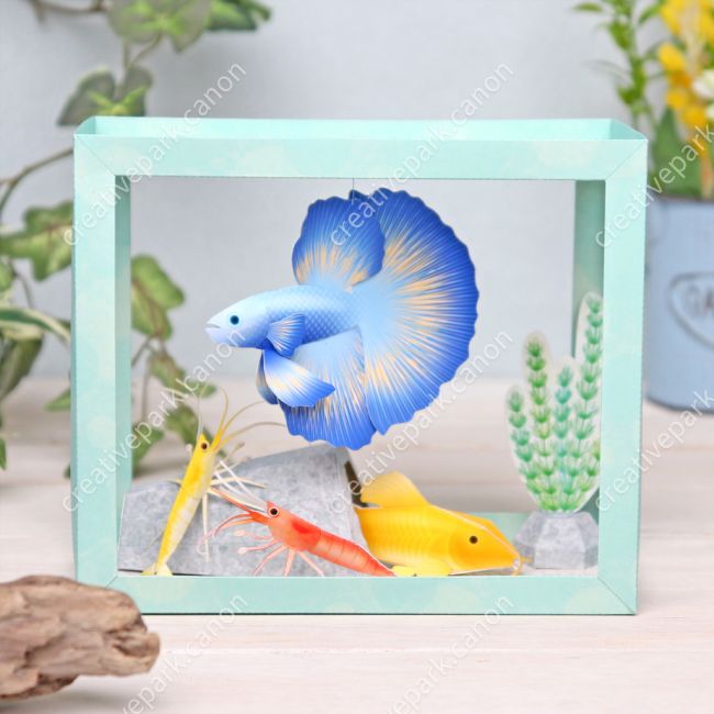 Петушок paper model