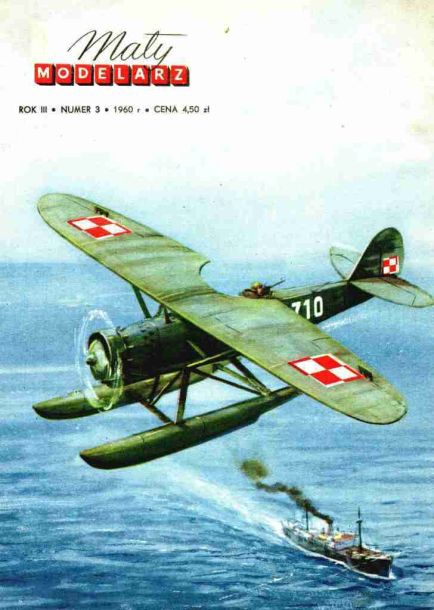 Maly Modelarz - 3/1960 - Гидросамолет Lublin R.XIII D magazine