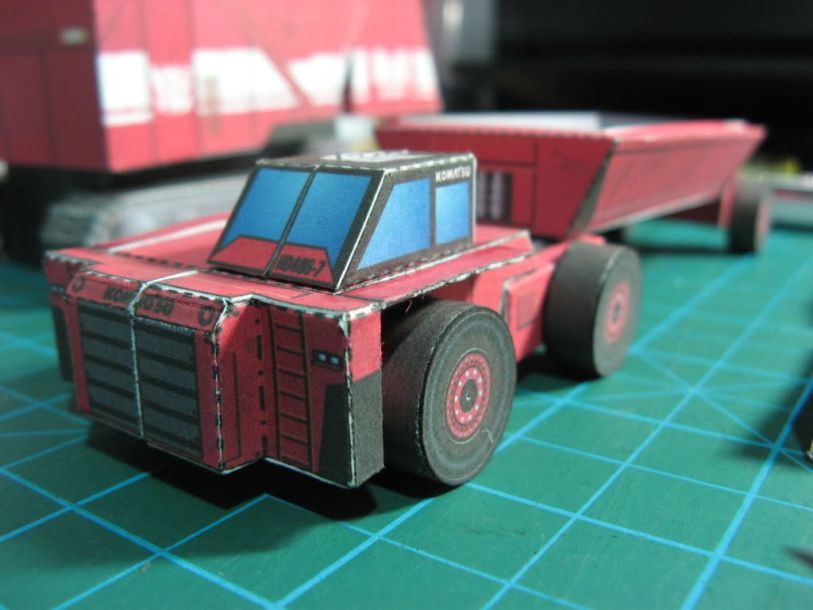 Трансформер Оверлоад (Трансформеры) [серия, часть 2/7] paper model