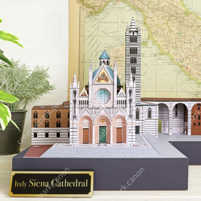 Сиенский собор paper model