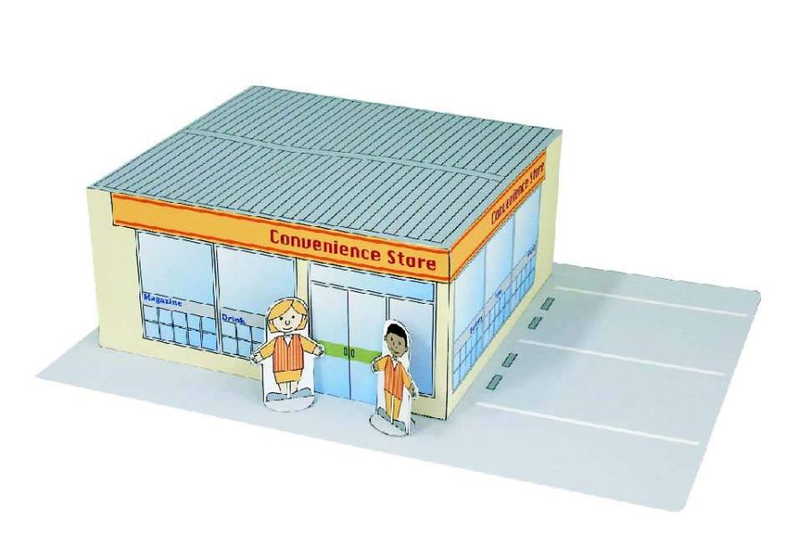 Магазин paper model