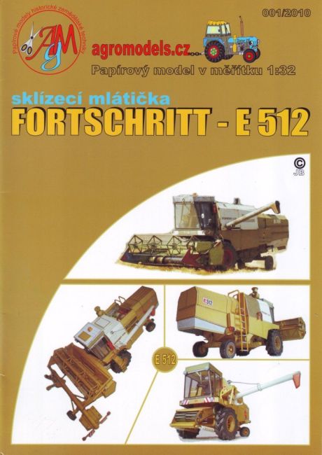 Agromodels - 01 - Зерноуборочный комбайн Fortschritt E 512 magazine