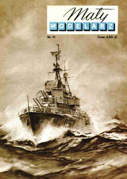 Maly Modelarz - 11/1958 - Эскортный корабль Surcouf magazine