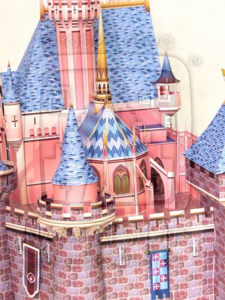 Замок Спящей красавицы (Диснейленд) paper model