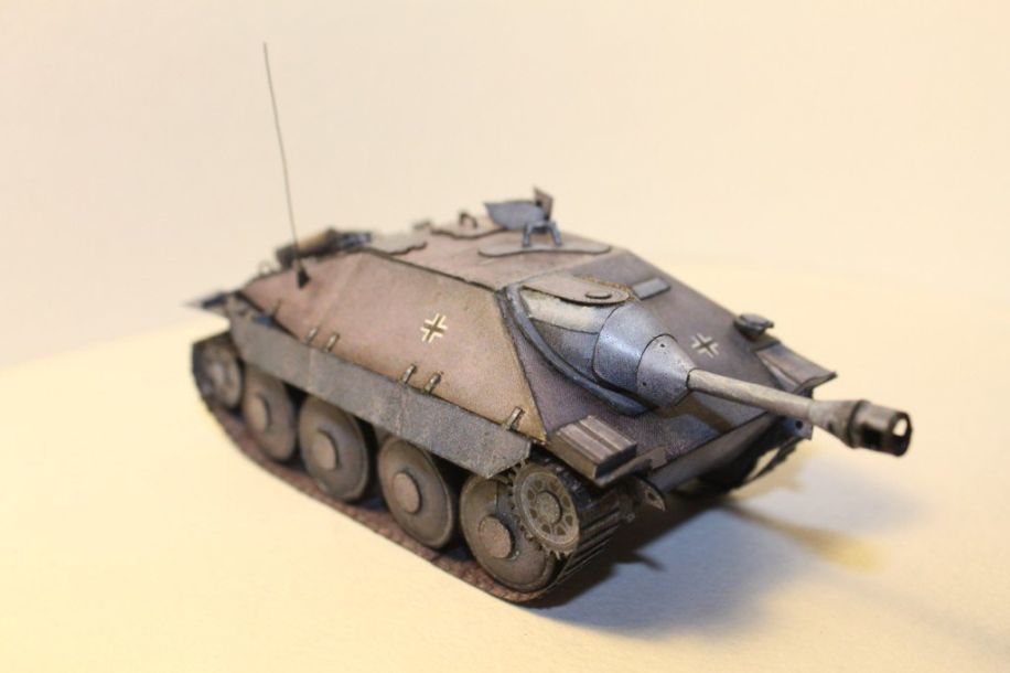 Макет танка - 021 - Самоходная установка Hetzer magazine