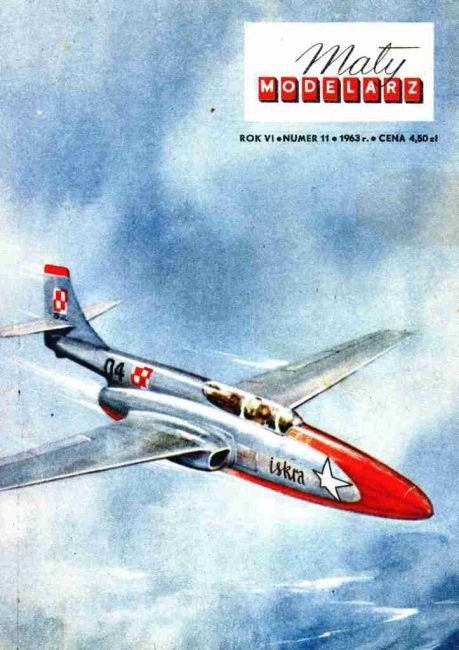 Maly Modelarz - 11/1963 - Самолет PZL TS-11 Iskra magazine