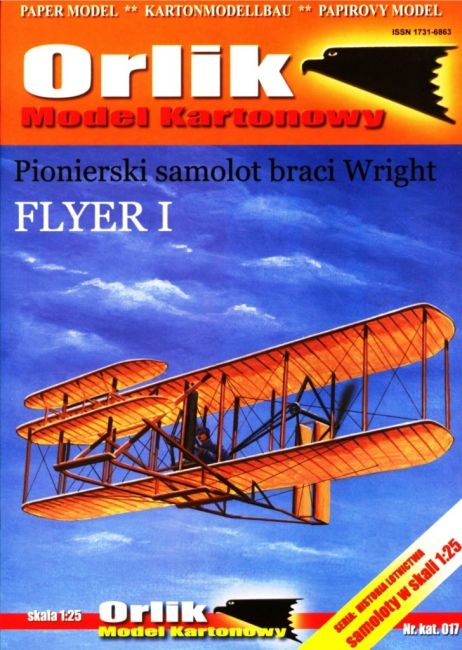 Orlik - 017 - Экспериментальный самолет Wright Flyer magazine