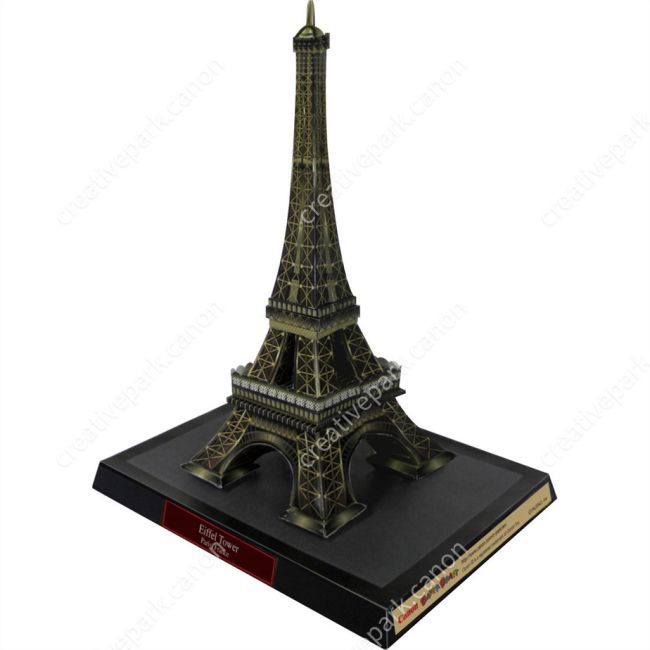 Эйфелева башня днём, Франция paper model