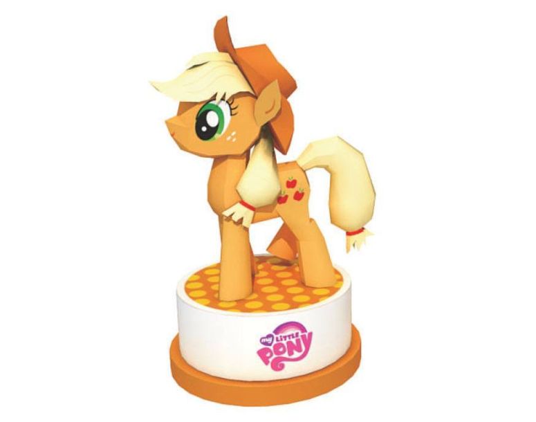 Эпплджек (Мой маленький Пони / My little pony) paper model
