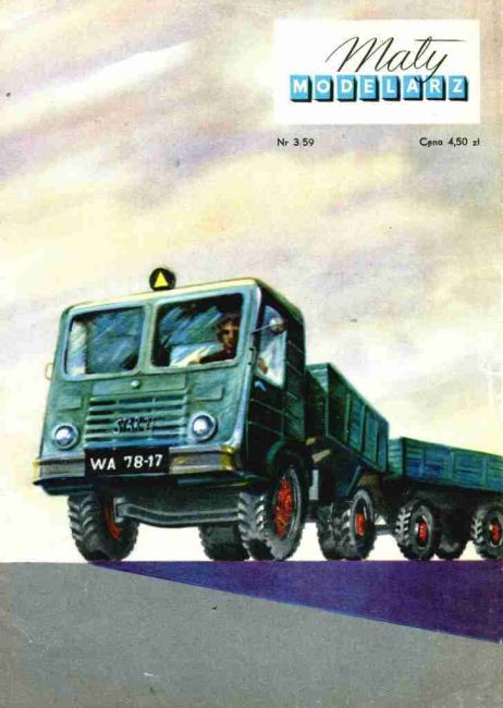 Maly Modelarz - 3/1959 - Грузовик Star 21 magazine
