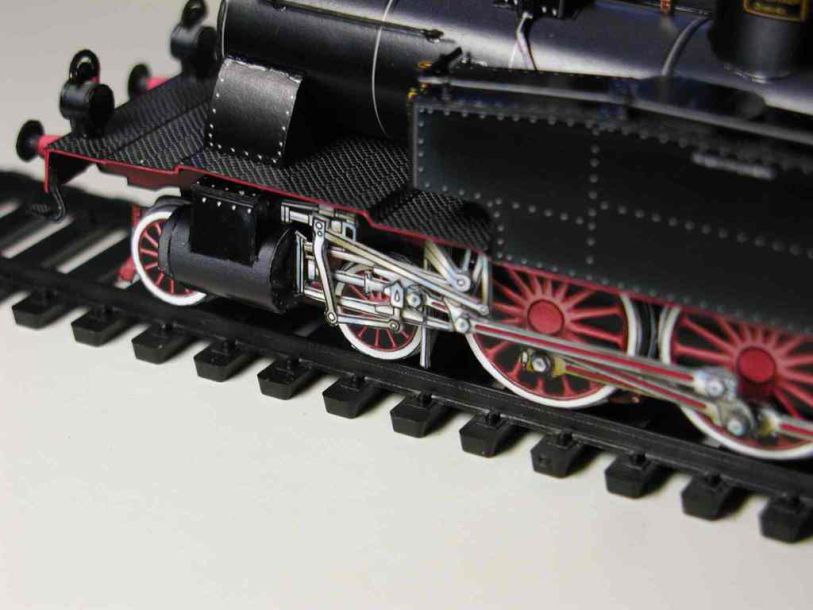 Локомотив FS 950 paper model