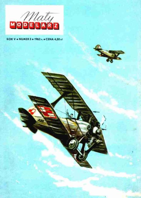 Maly Modelarz - 3/1962 -  Истребитель Spad 51 C1 magazine