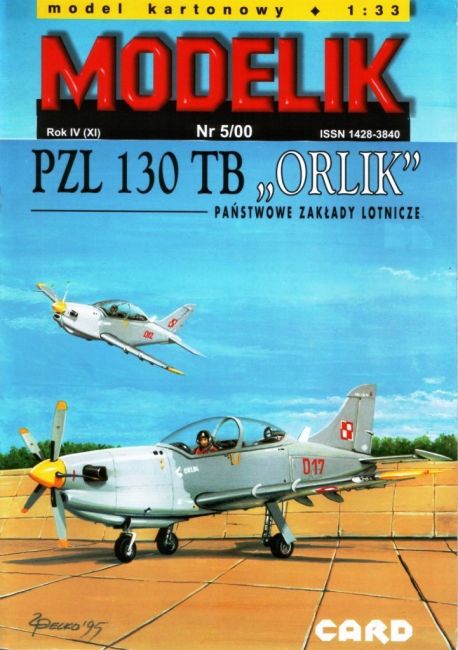 Modelik - 5/2000 - Учебно-тренировочный самолет PZL-130 Turbo Orlik magazine