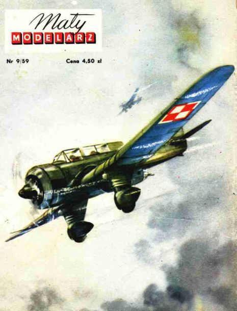 Maly Modelarz - 9/1959 - Бомбардировщик PZL-23 Карась magazine