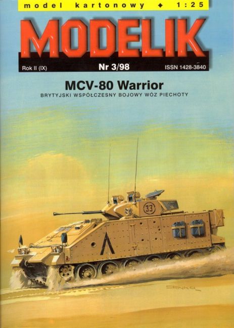 Modelik - 3/1998 - Боевая машина пехоты MCV-80 Warrior magazine