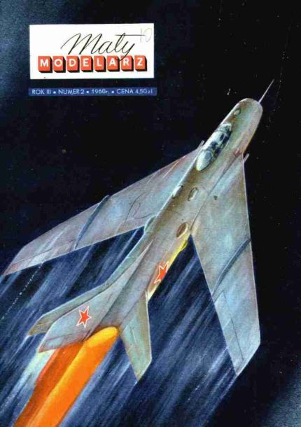 Maly Modelarz - 2/1960 - Истребитель МиГ-19 magazine
