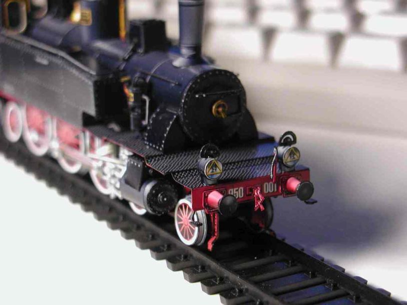 Локомотив FS 950 paper model