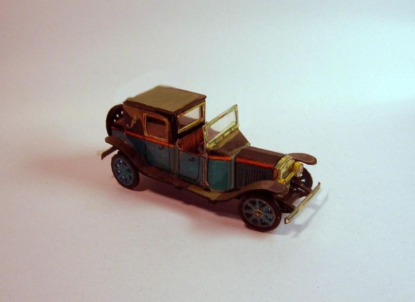 Автомобиль Rolls-Royce 20/25 paper model
